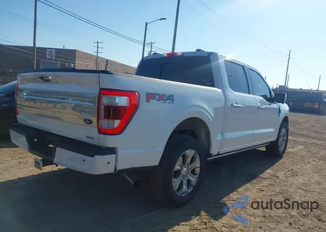 2021 Ford F150 Platinum from USA, damaged, VIN 1FTFW1E88MFB04509